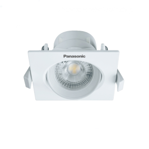 Đèn led âm trần vuông 5w chỉnh góc Panasonic